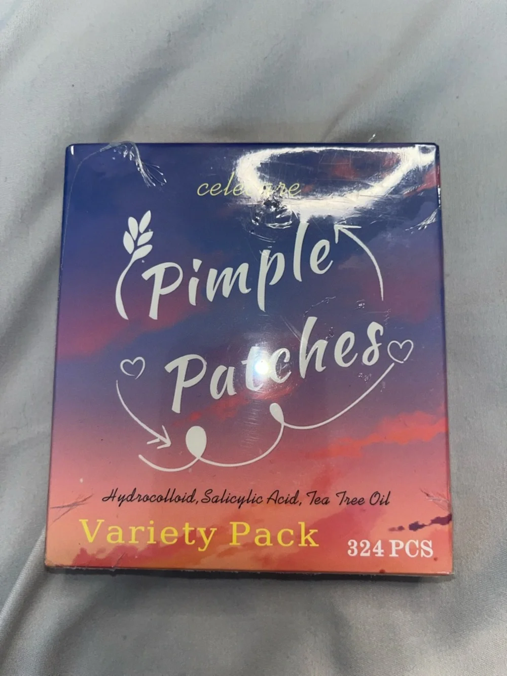 Pimple Patches Variety Pack - Hydrocolloid Acne Spot Treatment (Purple/Pink)